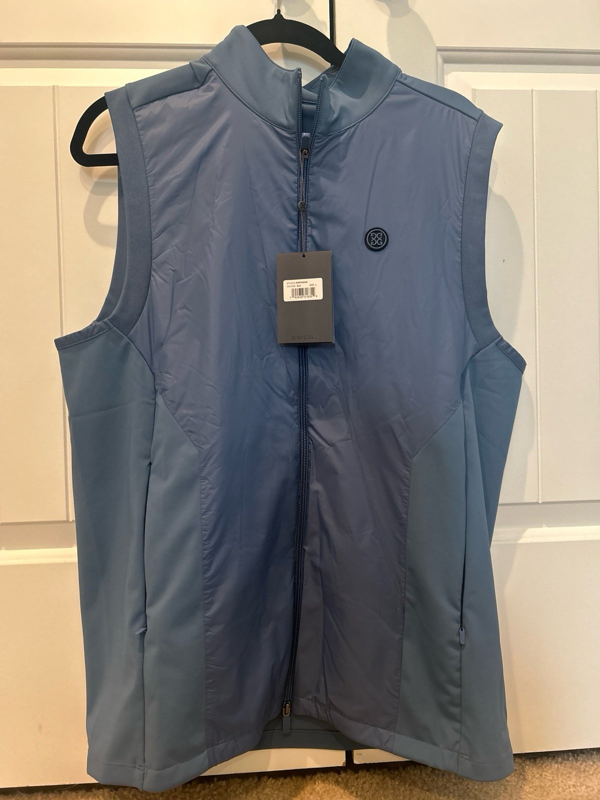 NWT G/FORE INTERLOCK GILET PERFORMER VEST SIZE LARGE