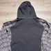 Prana Hoodie Womens Medium Black Gray Organic Pullover Gorpcore Outdoor Hike
