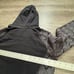 Prana Hoodie Womens Medium Black Gray Organic Pullover Gorpcore Outdoor Hike
