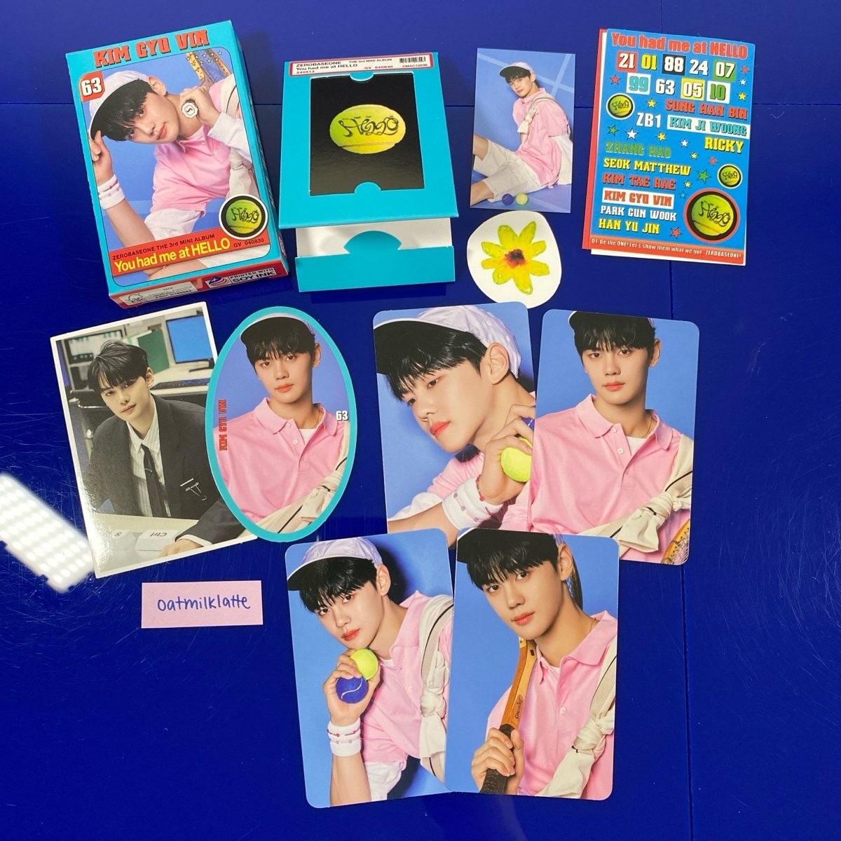 ZB1 - Gyuvin - You Had Me at Hello Poca /Zerose version ZB1 - Gyuvin - You Had Me at Hello Poca /Zerose version