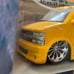 JADA DUB CITY CHEVROLET ASTRO VAN YELLOW 1:18 DIECAST BIG BALLERS NIB NEW 2003
