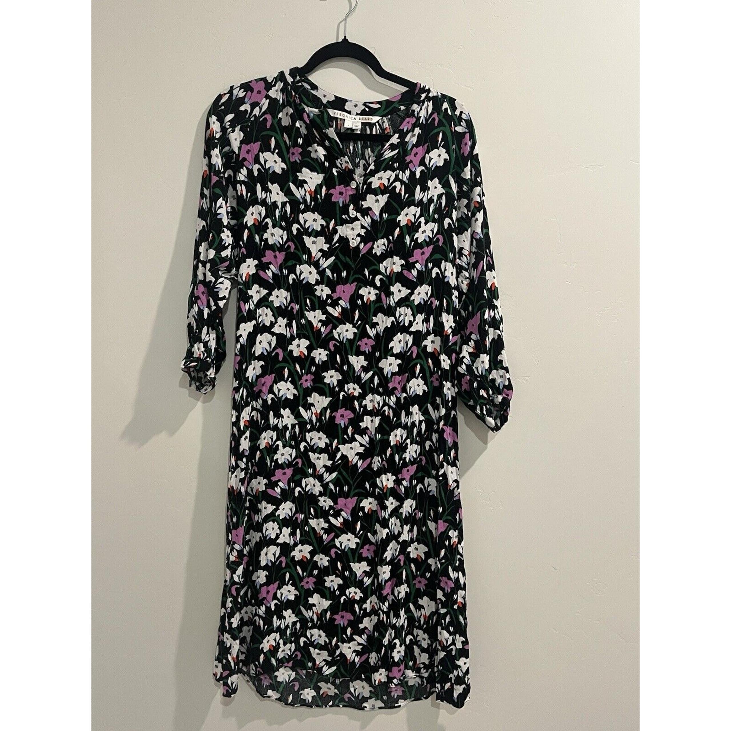 Veronica Beard Dress Cecelia, Flowers, Spring, Cottagecore, Flowy, Size 4