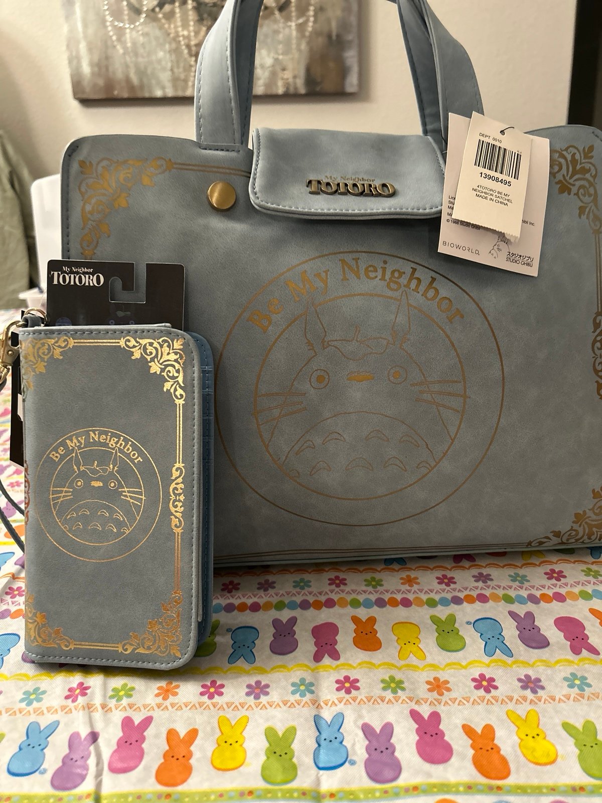 Totoro Bag and Wallet