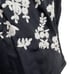 Amita Naithani Swim One Piece Halter Top Black Embroidered Size M