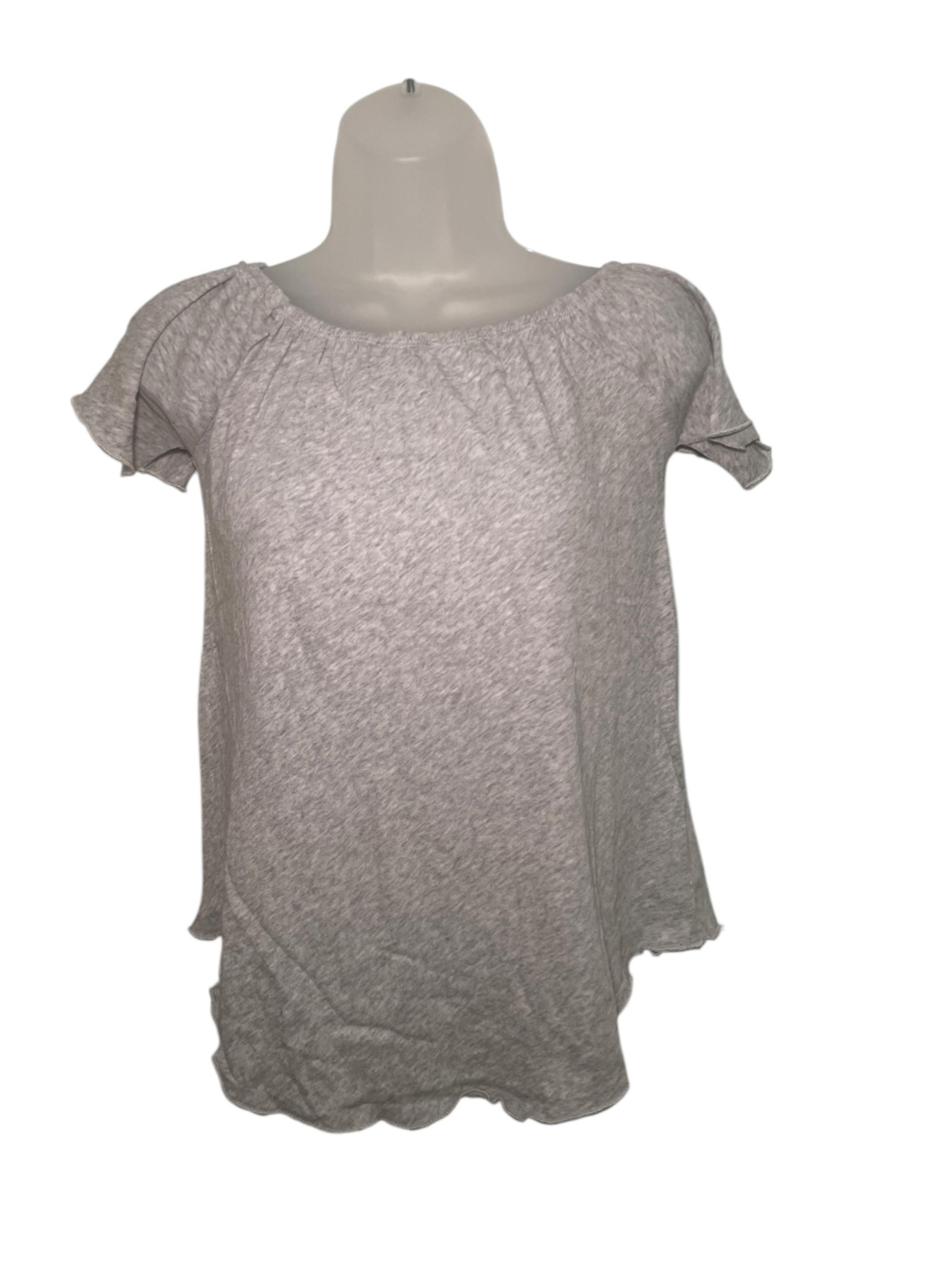 Chaser New 100% Cotton Gray Baby Tee Size Medium