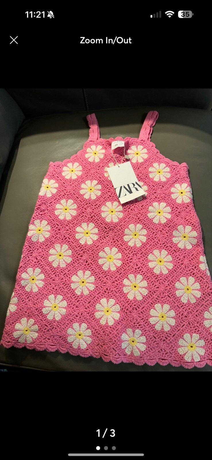 Zara new dress sz 18/24m