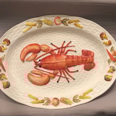 Vintage lobster platter from Japan