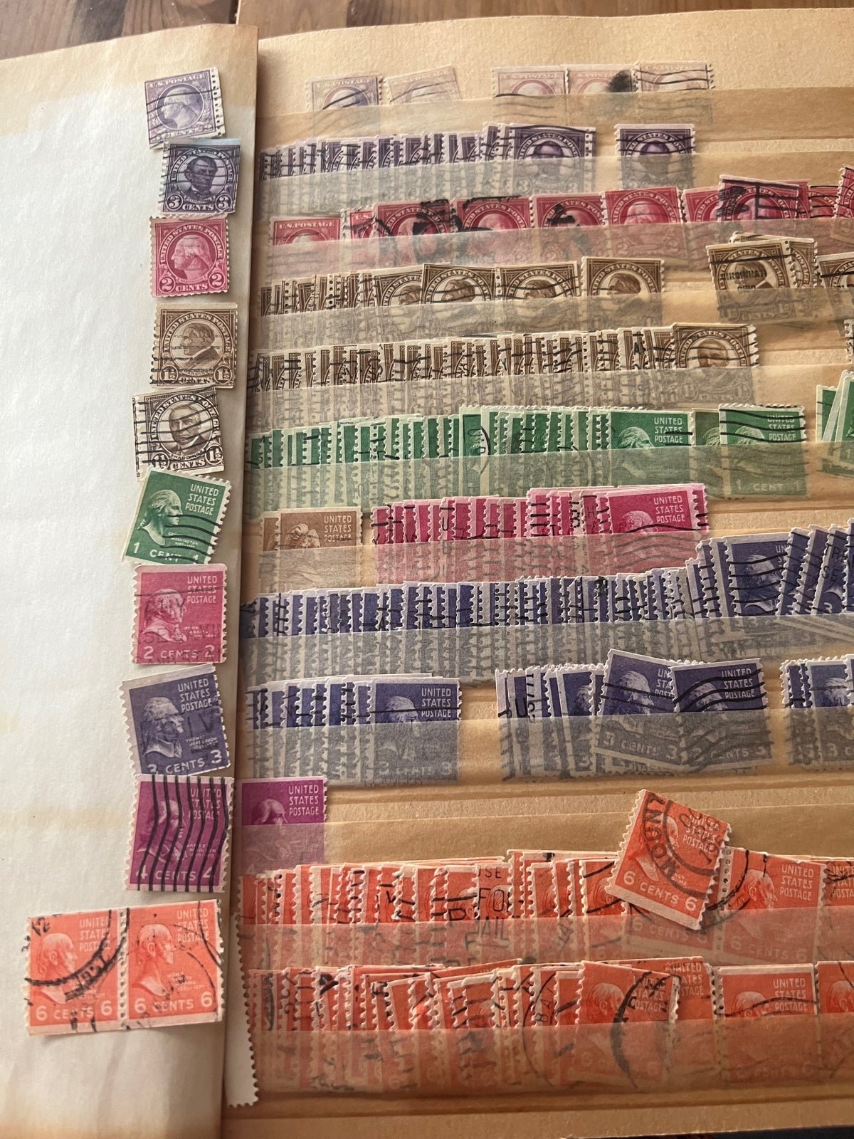 Rare vintage stamp collection