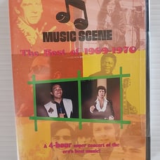 MUSIC SCENE,THE BEST OF 1969-1970, DVD