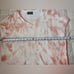 Wooden Ships Coral/White Tie Dye Maui V Slouchy Tee - S/M