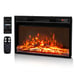 26 inch Electric Fireplace,3 Flame Modes Heater Insert with Remote Control 1500W