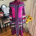 Handmade patchwork sweater coat