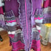 Handmade patchwork sweater coat