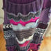 Handmade patchwork sweater coat