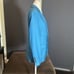 Men’s Blue Slim Fit Suit Jacket Blazer One Button Notched Lapel Size 30 NEW