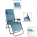 Zero Gravity Locking Outdoor Patio Recliner Lounge Chair