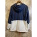 Columbia Jacket Women's 1X Blue White Hooded Logo Flash Forward Windbreaker