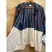 Columbia Jacket Women's 1X Blue White Hooded Logo Flash Forward Windbreaker