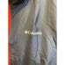 Columbia Jacket Women's 1X Blue White Hooded Logo Flash Forward Windbreaker