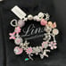 Linx Snake Chain Bracelet with French Bulldog Frenchie Themed Charms
