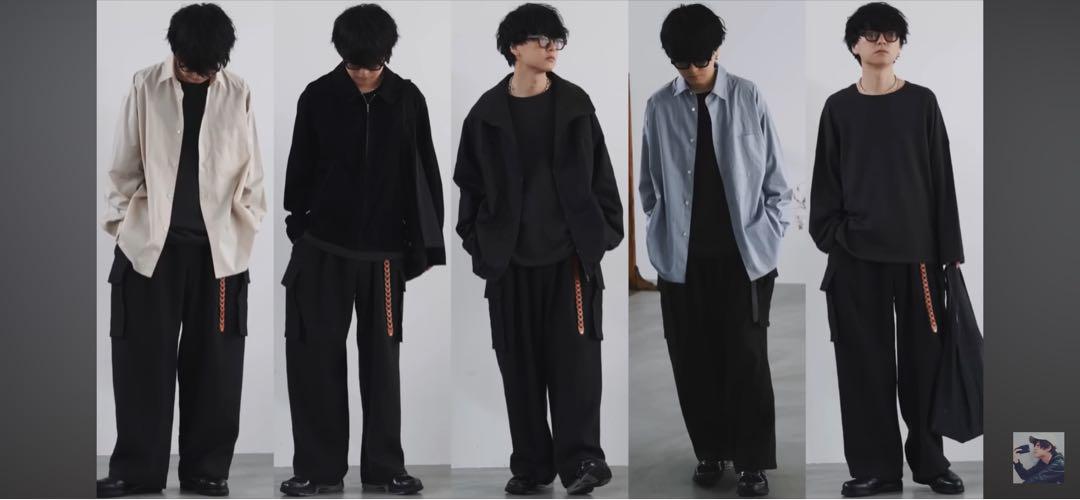 LIDNM LINEN WOOL FATIGUE PANTS, Size S Casual pants