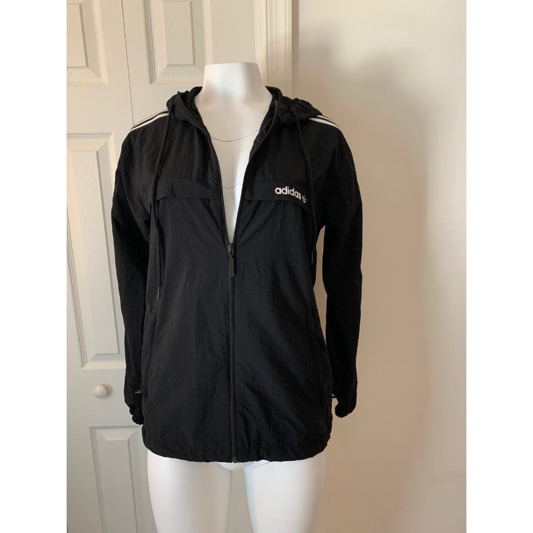 Adidas womens Hooded Full Zip Jacket Size S