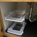 2 Sets of 2-Tier Multi-Purpose Bathroom Under Sink Organizers and Storage