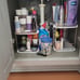 2 Sets of 2-Tier Multi-Purpose Bathroom Under Sink Organizers and Storage