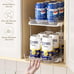 2 Sets of 2-Tier Multi-Purpose Bathroom Under Sink Organizers and Storage
