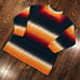 Crazy Vintage 90's Knit Rainbow Sweater