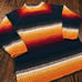 Crazy Vintage 90's Knit Rainbow Sweater