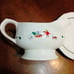 Pfaltzgraff snow village gravy boat and under plate