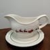 Pfaltzgraff snow village gravy boat and under plate