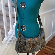 Elisa Atheniense satchel bag