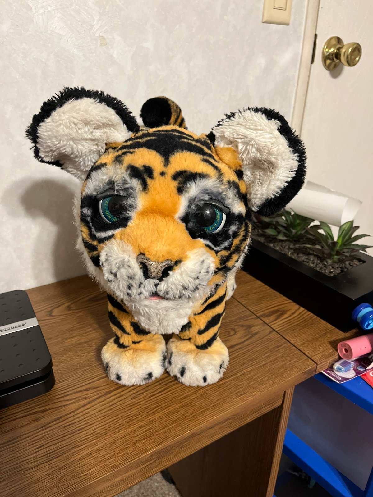 FurREAL Friends ROARING TYLER The Playful TIGER Interactive Lg Plush Toy WORKS