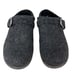 Aetrex Libby Comfort Clog 41 Black Charcoal Wool 10