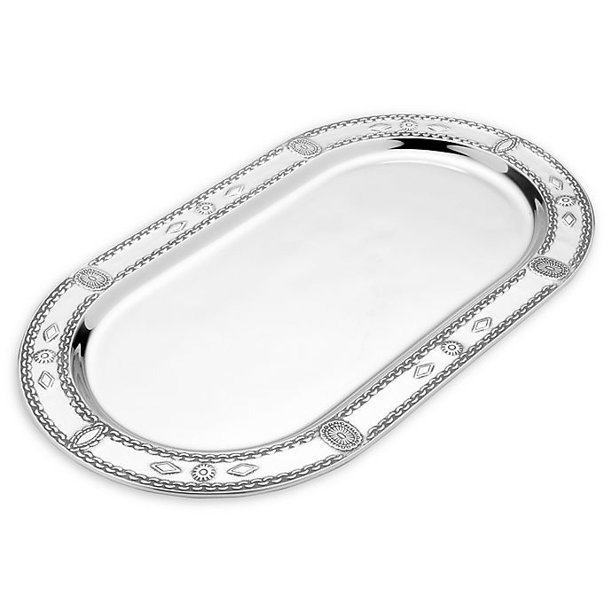 Wilton Armetale TAOS Oval Serving Tray