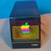 Vintage Apple Macintosh Floppy Disk Storage Case Organizer Rainbow Holders HTF