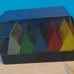 Vintage Apple Macintosh Floppy Disk Storage Case Organizer Rainbow Holders HTF