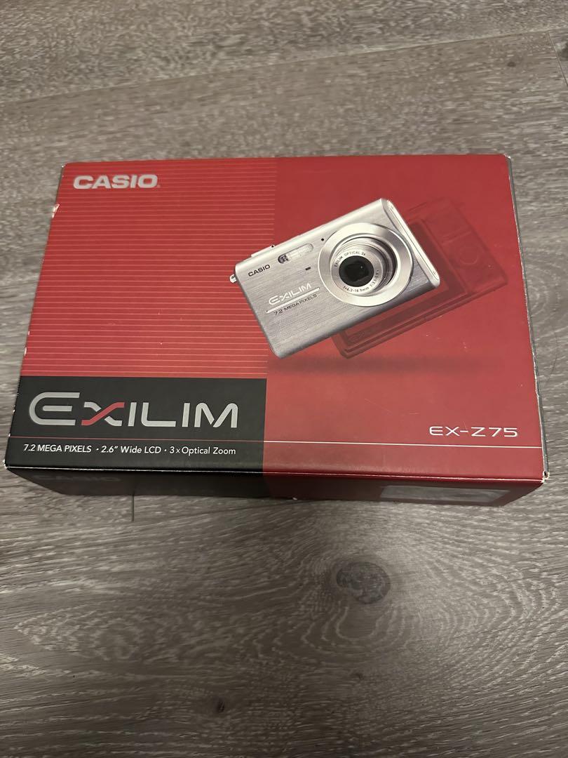 CASIO EXILIM EX-Z450 Compact Digital Camera Red From Japan