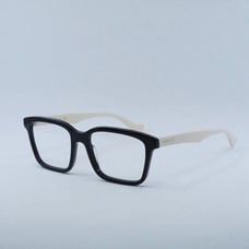 NEW GUCCI GG0964O 005 BLACK/WHITE EYEGLASSES
