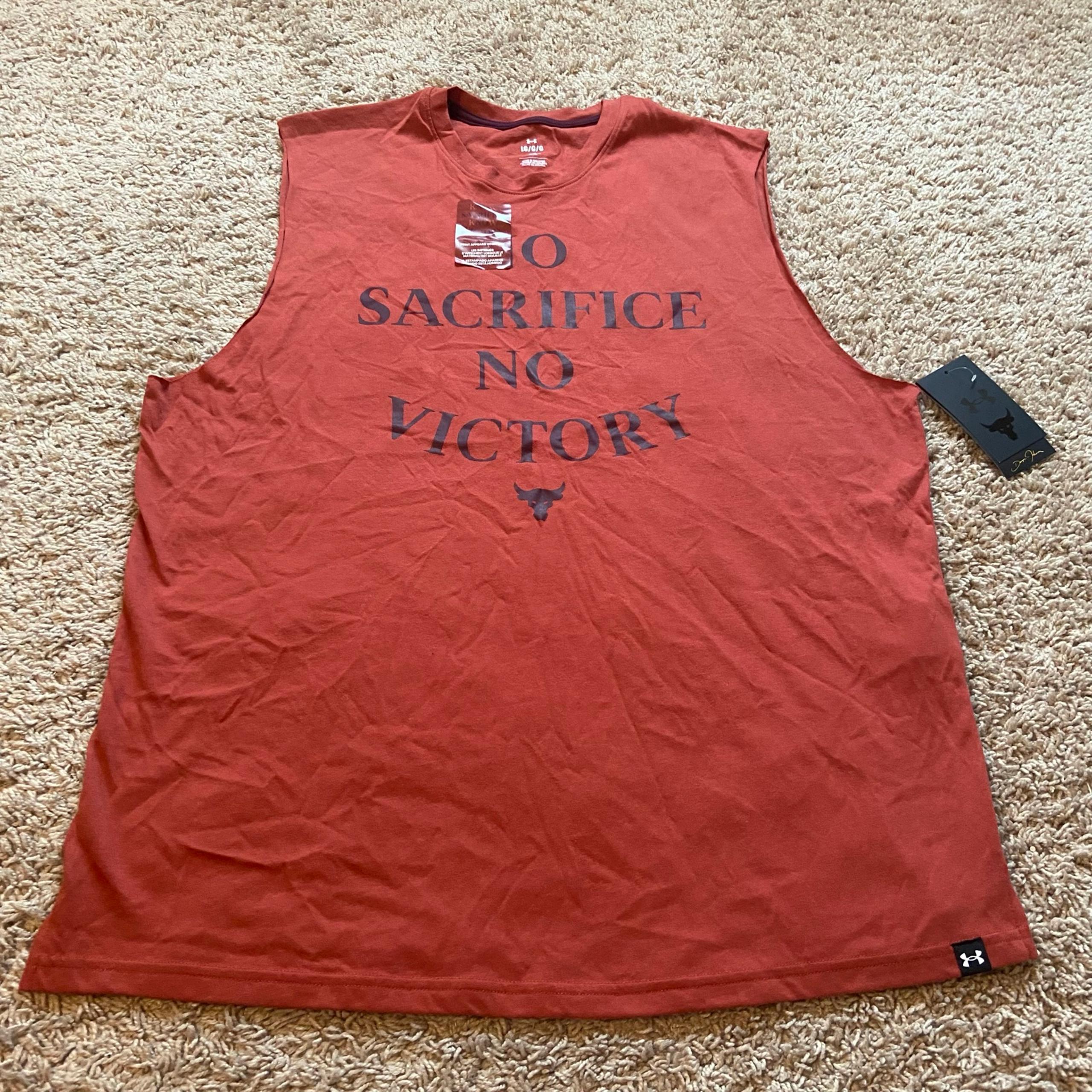 Men’s Under Armour Project Rock Show Me Sweat Muscle Tank Top
