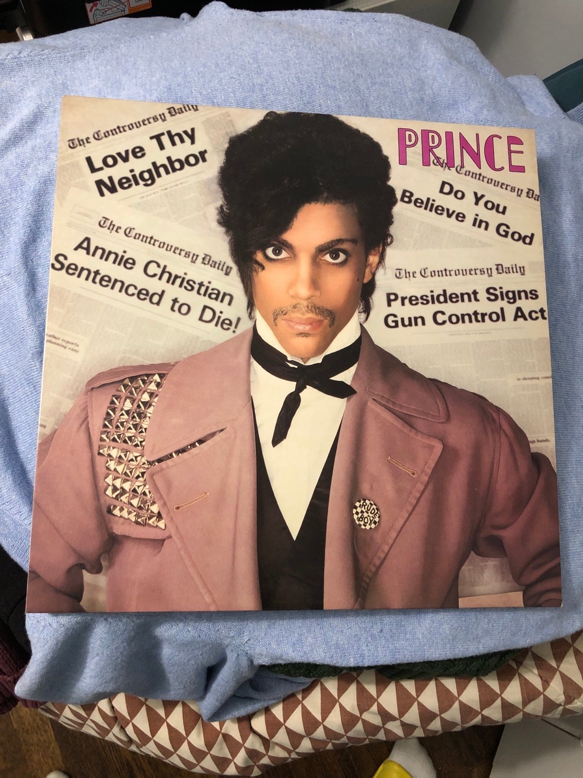Prince “Controversy” Vinyl Lp First Pressing Original BSK 3601 + Perfect Poster