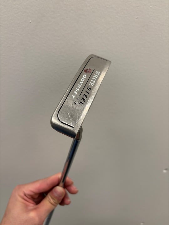 Odyssey White Steel 3 Putter RH