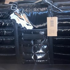 Steve Madden weekender black duffle bag