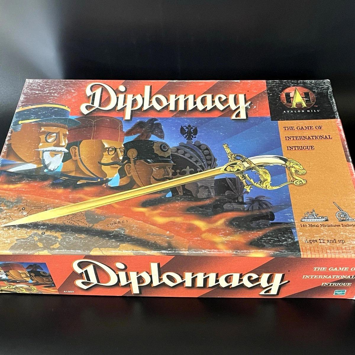 Vintage 1999 Diplomacy Board Game Avalon Hill 99% Complete