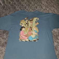 Spirited Away x Alice in Wonderland Shirt XXL