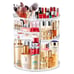 Makeup Organizer 360 Acrylic Rotation Large Capacity, Easy Access Great Gift