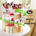 Makeup Organizer 360 Acrylic Rotation Large Capacity, Easy Access Great Gift