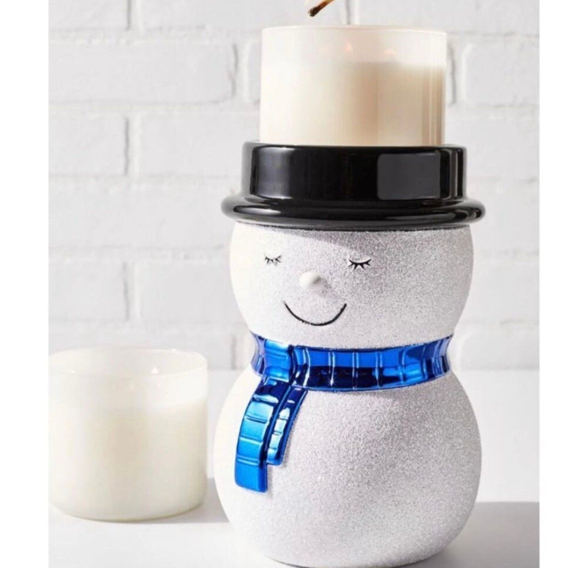 Bath and Body Works Snowman Candle Holder!!